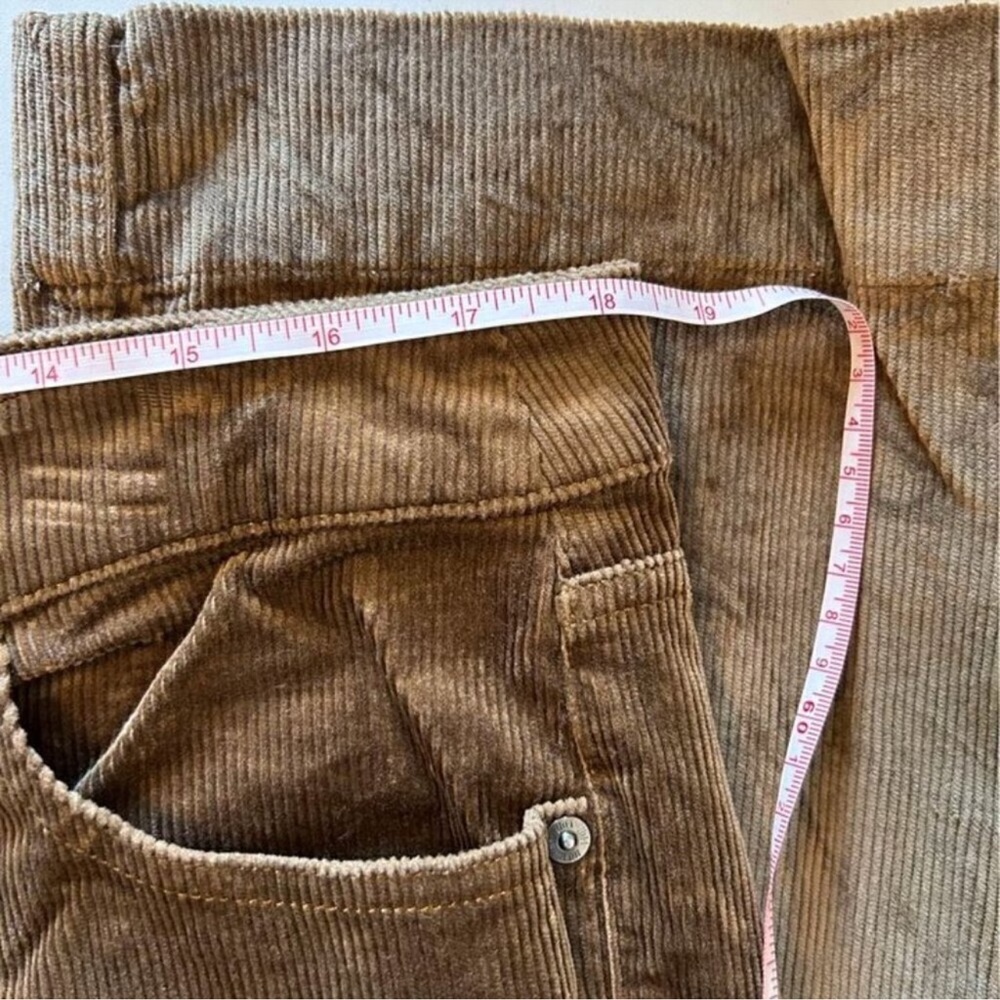 J. Jill Corduroy Brown Flare Style Women's Pants Size 14 Tall - Picture 8 of 9
